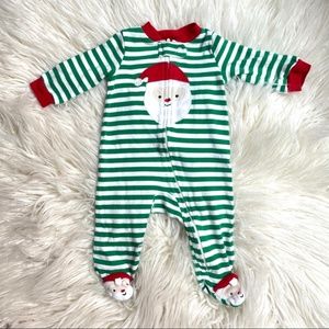 Gender Neutral Santa Footie Onesie 🎅🏼